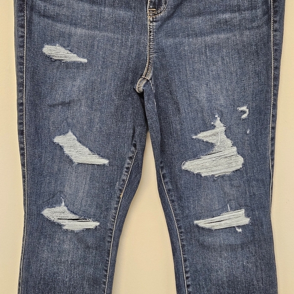 35 NWT TORRID HIGH-RISE DISTRESSED JEGGINGS WOMEN'S PLUS SIZE 16R - Picture 7 of 13